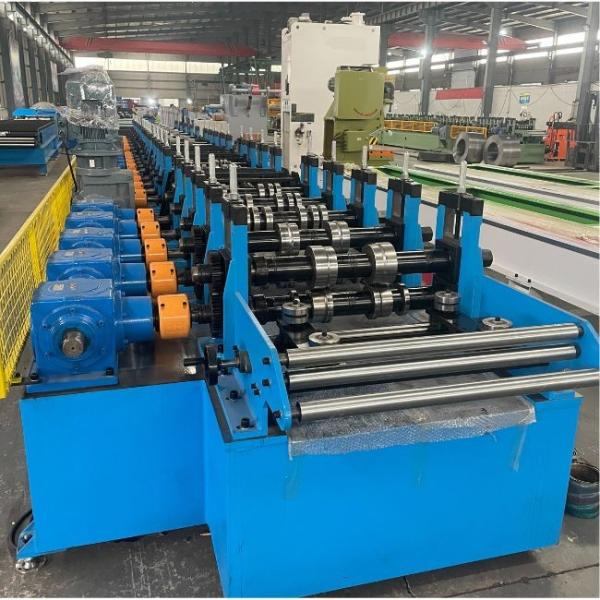 Gcr15 Bearing Steel 30KW Stud And Track Roll Forming Machine For Decoration Ceiling