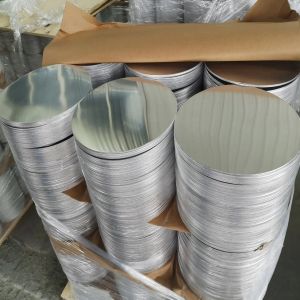 1050 1060 1070 Aluminum Foil Coil Round Aluminum Plate For Kitchen Ware