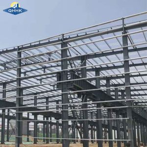 Low Maintenance Steel Structure Shed Long Span Steel Structure Building