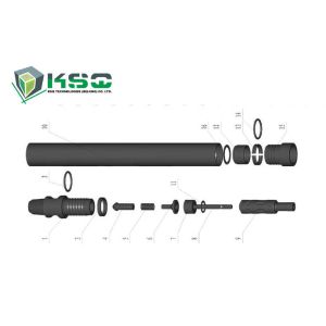 High Grade Tungsten DTH Drilling Tools DTH450 Hammer Top Sub