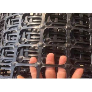 Increasing Roadbed Bearing Capacity 15KN 50m Biaxial Plastic Geogrid