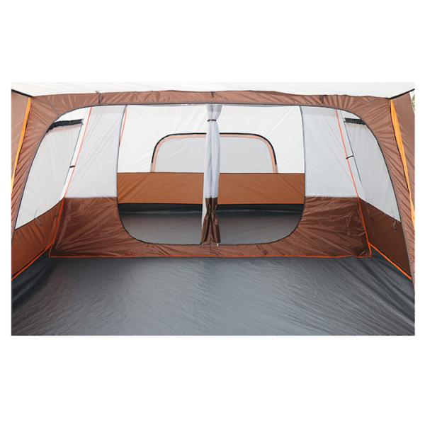 Waterproof Automatic Family Camping Tent 190T Polyester PU3000MM Green