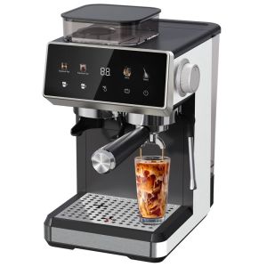 Professional Electric Espresso Coffee Machine Powerful 15/20bar Pressure Pump