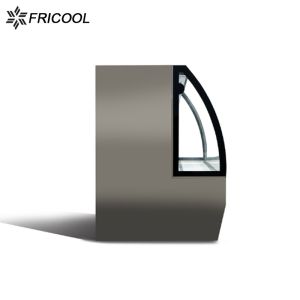 Digital Bakery Cooling Showcase 12 Cu.Ft Curved Display Fridge