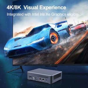 12th Generation Intel Core I7 1260p Mini PC With Dual LAN Dual HDMI DDR4 64GB