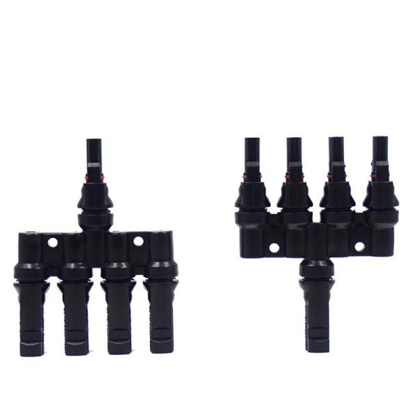 PPO PV-MDY3 ip67 1000v 30a UL94-V0 Solar Photovoltaic T-Connector
