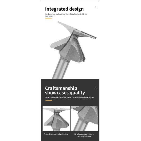Yingba Carbide Arc Industrial Knife Bending Integrated Forming Tool for Wooden Doors and Wall Reasonable Price