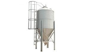 275g Galvanize Steel Feed Hopper Silo 7t 14t 22t