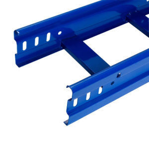 Buy Outdoor Ladder Type Cable Tray with Dustproof Cover and Carbon Steel Construction at wholesale prices