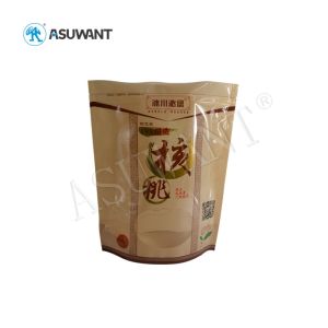 China Microwavable Pouches Waterproof Stand Up Packaging Bag Composite PET Laminated on sale