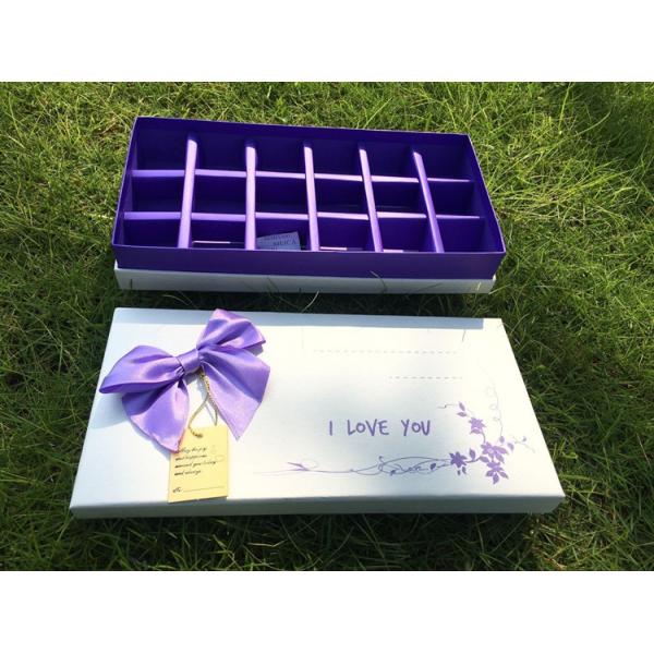 Customized Empty Rigid Paper Gift Box Chocolate Gift Box Packaging For Festival