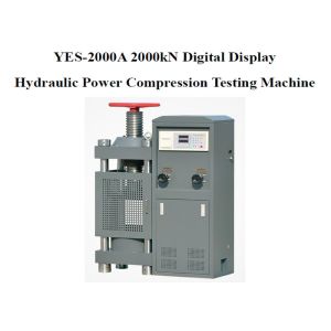 Digital Concrete Compressive Strength Testing Equipment 1000kN 240mm X 240mm