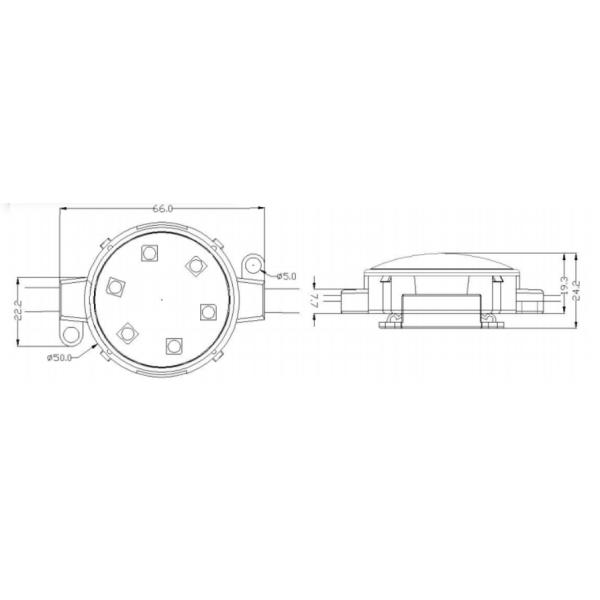 1.5W Smart RGB LED Pixel Lights For Outdoor Advertising