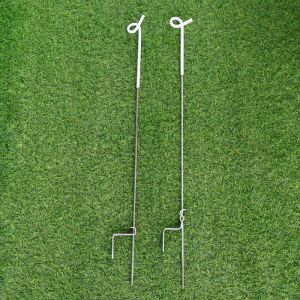 Durable Weather Resistant Plastic Electric Fence Step In Posts