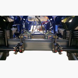 Fuwa Axle 13t Mechinical Suspension Skeletal Semi Trailer