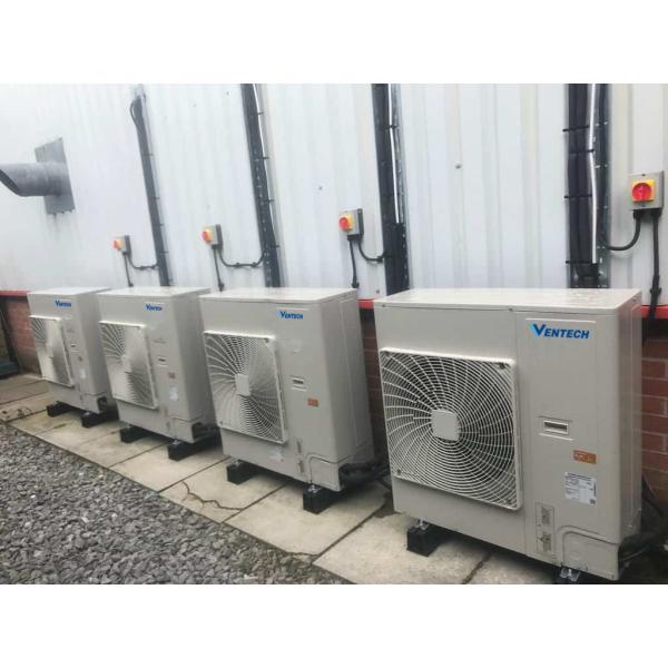 Buy Ceiling Cassette FCU Fan Coil Unit Central Air Conditioner Alternatives at wholesale prices