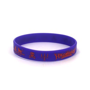 Euramerican Style Silicone Bracelet Event Halloween Day Gift Festival Rubber