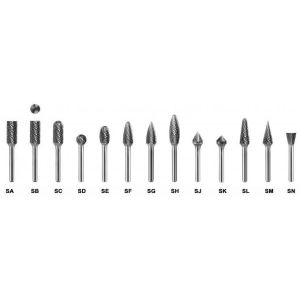 Cutting Tools Part Tungsten Carbide Rotary Burrs with and Grade YG6/YG8/YG10