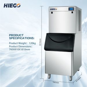 Air Cooling 300KG Automatic Ice Machine With Imported Compressor