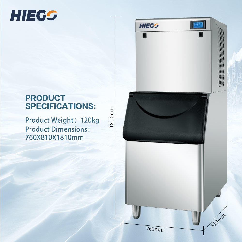 Quality Commercial 300Kg Cube Ice Maker R404a Air Cooling Full Automatic for sale