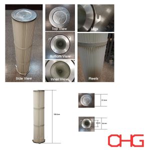 2μm Filtration Precision Spun Bonded Filter Cartridge In Pharmaceutical