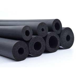 50-70kg/M3 Rubber Insulation Pipe Foam Tube Waterproof Durable