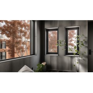 Anodised Security Aluminum Windows Waterproof Custom Made Casement Windows