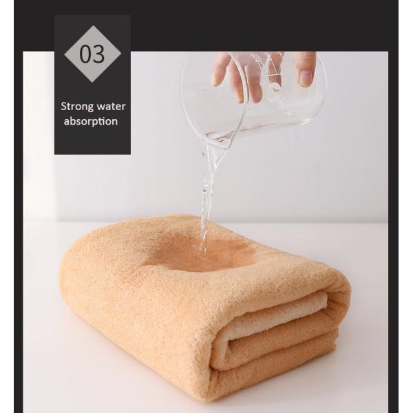 3Pcs Bath Towel Set Super Strong Water Absorption for Home Hotel Wedding Souvenirs