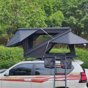 Quality Waterproof Easy Install Aluminium Rooftop Tent For 4x4 Offroad Camping for sale