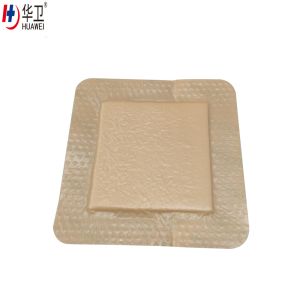 Quality China manufacturer wholesale silicone foam dressing 15*15cm for sale