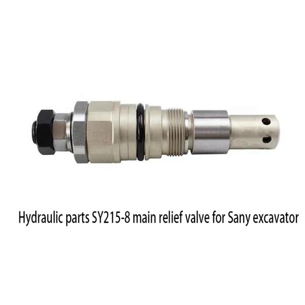 SY215-8 Hydraulic Pump Motor Parts Main Relief Valve For Sany Excavator