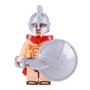 Castle kingdom action soldiers with weapon building block Rome Spartacus