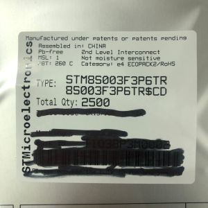 STM8S003F3P6 TSSOP20 SMDIntegrated Circuits MCU Controller Microcontrol