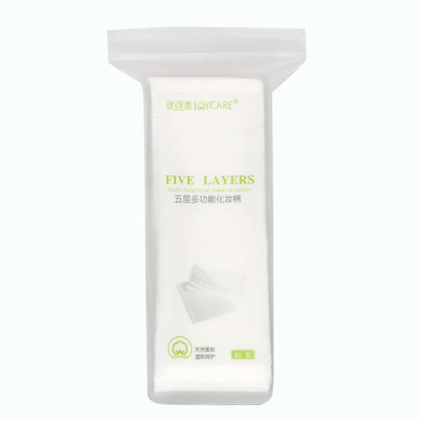 Buy Softness Lint Free Cotton Wipes skin care Five Layer for Dental / Clinic Using at wholesale prices