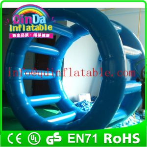 Quality PVC inflatable roller wheel water wheels sale water rolling cylinder for sale