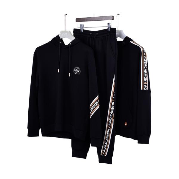 Customized Color Plus Size Windproof Men Hoodie Set for Custom Logo Design