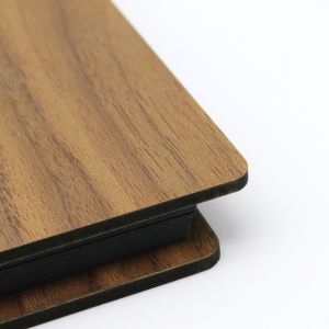 walnut wooden book cover