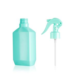 Blue 10 Oz 300ml Plastic Spray Bottles Solid Color Non Toxic PET PCR Packaging