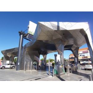 Lightweight Aluminium Curtain Wall Glass Facade Cladding Fireproof