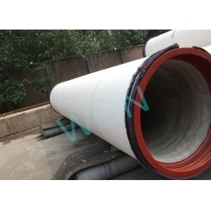 ISO2531 Standard Jacked Pipe Ductile Iron Wear Resistant For Steam Supply
