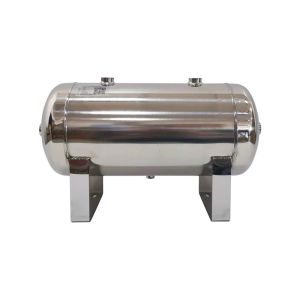 Portable Horizontal Stainless Steel Air Storage Tank High Pressure Air Receiver