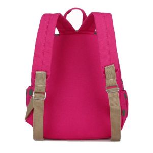 Promotional Kid Canvas Backpack School Bag Washable And Large Capacity