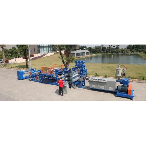 Buy LDPE / EVA / TPU Plastic Extrusion Equipment , Plastic Extrusion Line at wholesale prices