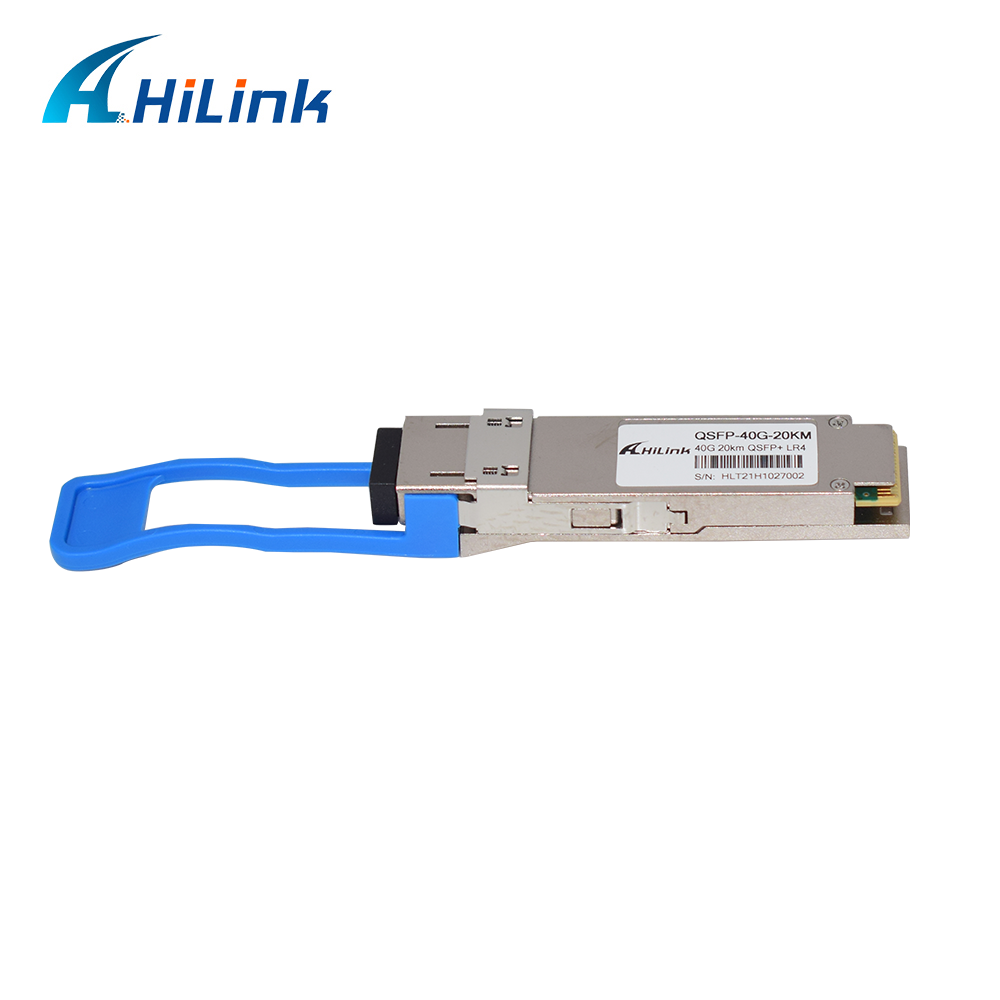 40Gb/s 20km QSFP+ Optical Transceiver Hot Pluggable with Duplex LC Connector and