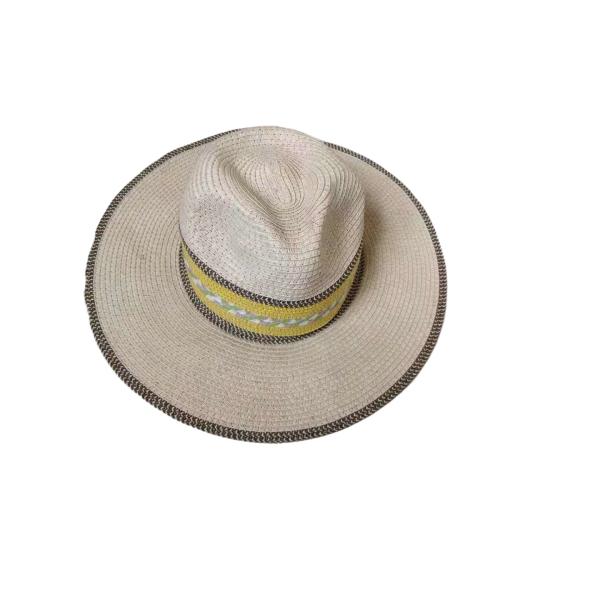 Buy Customize Wholesale Summer Wide Brim Sun Hat Natural Straw Hats Custom Beach Straw Hat at wholesale prices