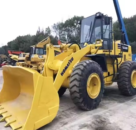 Used Komatsu Wheel Loader WA380 Front Loader For Construction