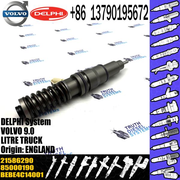 Direct Sale Diesel Fuel Injector 21586290 3801441 BEBE4C14001 For VOL 9.0 LITRE TRUCK