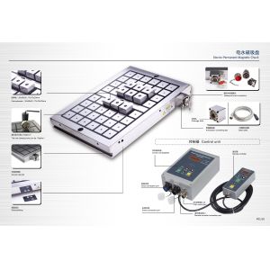 Customized Size EPM Magnetic Workholding 50mm Pole Electro Permanent Magnetic