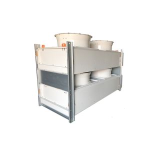 Adiabatic Cooling Pad Systems Hybrid Double Row Fans Dry Cooler