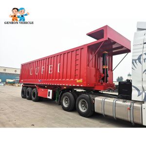 Impact Resistance Construction Tipper Q235 Dump Semi Trailers